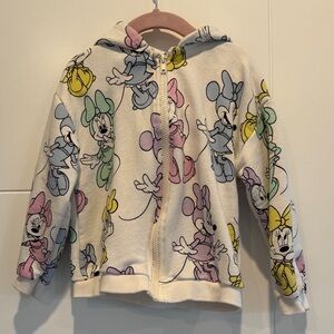 Disney x Zara Kids Minnie Mouse Hoodie - Multicolor
